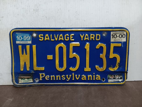 2000 pennsylvania salvage - salvage, yard