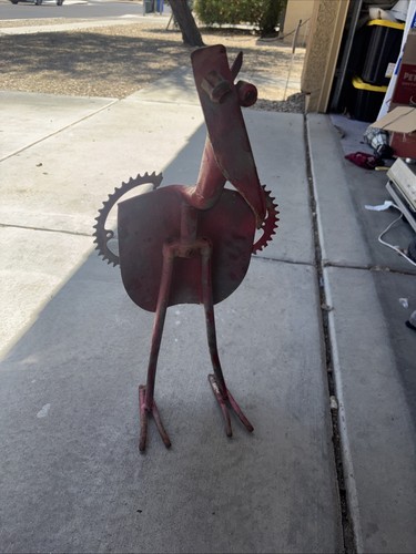 Vintage industrial folk art - vintage,