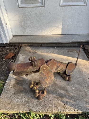 Vintage industrial folk art - vintage,